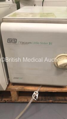 1 x Excel Enigma Autoclave and 1 x SES Vacuum Little Sister 3 Autoclave (Both Power Up) - 2