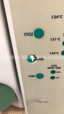 1 x Excel Enigma 22 Autoclave (Powers Up) and 1 x Liarre Starclave Autoclave (Unable to Power Up Due to Damaged Power Button - See Pictures) - 12