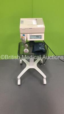 Oxford SonicAid Team Duo Fetal Monitor on Stand with 1 x Transducer and 1 x BP Cuff (Powers Up)