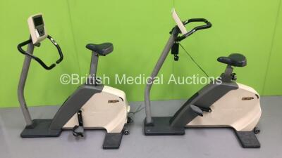 2 x Tunturi E30L Exercise Bikes * SN 028199 / 028200 *