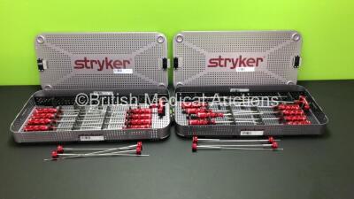 2 x Stryker Iconix Sets in 2 x Trays (Some Missing Pieces)