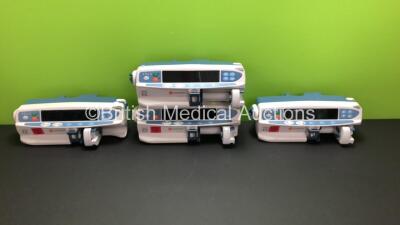 4 x Carefusion Alaris CC Syringe Pumps (All Draw Power) *800315761 - 800315786 - 800315541 - 800315726*