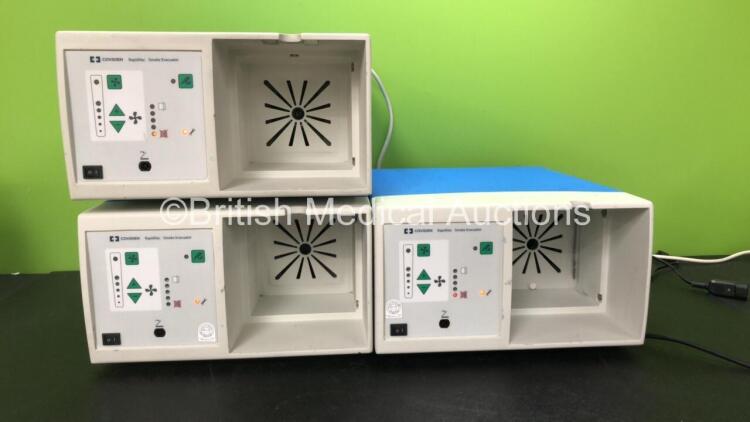 3 x Covidien RapidVac Smoke Evacuator Units (All Power Up)