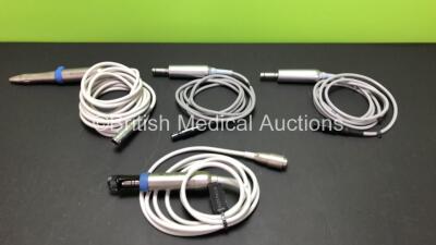 Job Lot of Surgical Handpieces Including 2 x W&H ImplantMed, 1 x NSK Surgic SGL50M and 1 x NSK Surgic Pro SG70M with Ti-Max X-SG65 *SN 07805 - 07699 - 09Y00137 - 01330111*