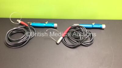 2 x ConMed Linvatec Advantage Turbo Ref D9924 Surgical Handpieces *BBD73068 - LAA00140*