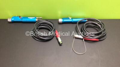 2 x ConMed Linvatec Advantage Turbo Ref D9924 Surgical Handpieces *BBD74801 - LAA01208*