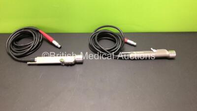 2 x ConMed Linvatec Advantage (1 x Ref D9824 and 1 x Ref D9824) Surgical Handpieces *1115 - 2127*