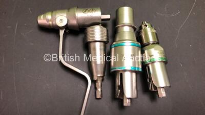 Job Lot Including 2 x Hall Series 4 Oscillator and 2 x Hall Series 4 Drill/Reamer and 4 x Attachments *SN N-A* - 4