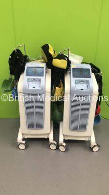 2 x Dignitana Digni C3 Scalp Cooling Systems Version 2.0.5 with Assorted Caps (Both Power Up)