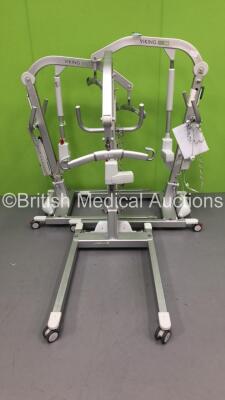 3 x Liko Viking M Electric Patient Hoist (2 x Power Up and Tested Working,1 x No Power) * SN 7500773 / 7500783 / 7106843 *