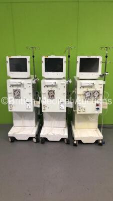 3 x B.Braun Dialog + Dialysis Machines (All No Power)