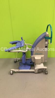 Arjo Encore Electric Patient Hoist with Controller (Not Power Tested Due to No Battery)