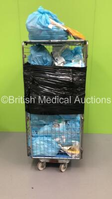 Mixed Cage of Consumables Including BD Venflon Pro Safety Syringes,Intersurgical Cirrus Nebulizer Paediatric Mask Kits and Intersurgical Disposable Anaesthetic Masks (Cage Not Included)