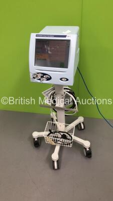 SLE 5000 Infant Ventilator TTV Plus Software Version 5.0 on Stand with Hoses (Powers Up) * SN 52783 * * Mfd 2009 *