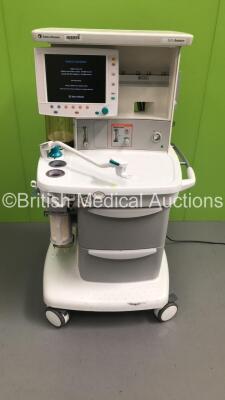 Datex-Ohmeda S/5 Avance Anaesthesia Machine Software Version 3.20 with Absorber,Bellows,Oxygen Mixer and Hoses (Powers Up) * SN ANBK00163 *