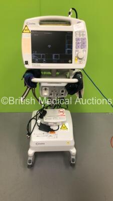 Invivo Precess Patient Monitor on Stand with Accessories (Powers Up) *S/N 10510000392*
