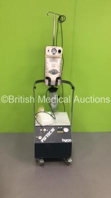 Byron Medical PSI Tec III Suction Pump with Byron Big Bag 3000 (Unable to Power Up Due to Damaged Power Supply Port)