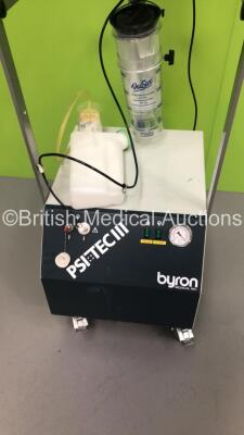 Byron Medical PSI Tec III Suction Pump with Byron Big Bag 3000 (Unable to Power Up Due to Damaged Power Supply Port) - 2