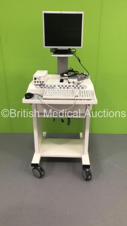 GE CASE Stress Test Machine with ECG Leads and DWL Doppler Box (HDD REMOVED)
