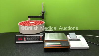 Mixed Lot Including 1 x FRAC 100 Fraction Collector (Powers Up) 1 x Sartorius L2200S Scales with AC Power Supply (Powers Up) 1 x Mettler RS-P42 Printer (Powers Up)