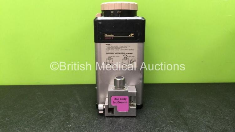 Ohmeda Isotec 4 Isoflurane Vaporizer *SN 019982*