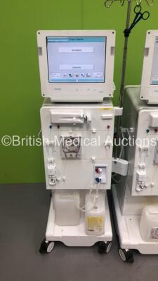 3 x B-Braun Dialog+ Dialysis Machine Software Version 8.28 - Running Hours 27055 / 37761 / 33964 (All Power Up) - 2