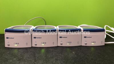 4 x Fisher & Paykel Humi Gard SH870AEK Surgical Humidifier Units (All Power Up) *SN 160627000373, 160628000377, 160621000358, 160623000367*