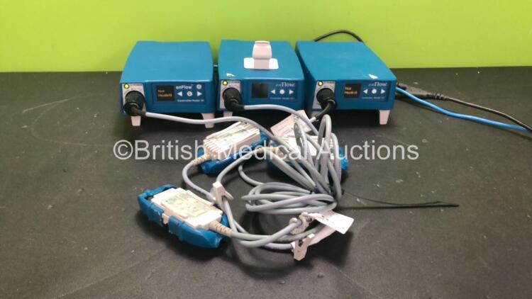 3 x enFlow Controller Model 121 Units (All Power Up) *10737110 - 10635673 - 50631799*