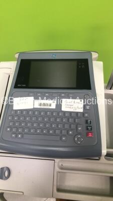 GE MAC 1600 ECG Machine on Stand (Unable to Power Up Due to Broken Power Button) *S/N SDE09400088NA* - 3