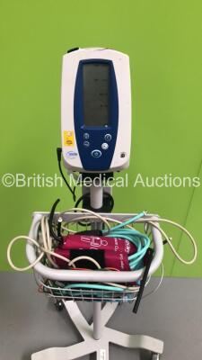 Welch Allyn Spot Vital Signs Monitor on Stand with Assorted Leads (Powers Up) - 2