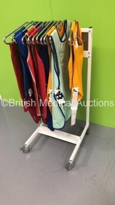 Kenex Apron Rack / Stand with 11 x Aprons *S/N 036530001* - 3