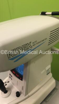 Nidek ARK-700A Auto Ref/Keratometer on Table (Powers Up) *S/N 27423* **Mfd 2002** - 5