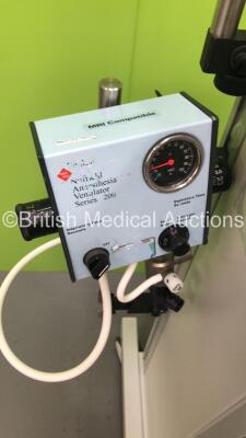Datex-Ohmeda Aestiva/5 Induction Anaesthesia Machine with InterMed Penlon Nuffield Anaesthesia Ventilator Series 200 with Hoses *S/N AMWP00150* - 4