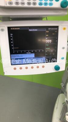 Datex-Ohmeda Aespire View Anaesthesia Machine Software Version 06.20 with GE Monitor,GE Module Rack Including 1 x E-PRESTN Module with SpO2,T1,T2,P1,P2,NIBP and ECG Options,1 x E-CAiOV Gas Module with Spirometry,1 x E-ENTROPY Module,Bellows,Hoses and Oxyg - 3