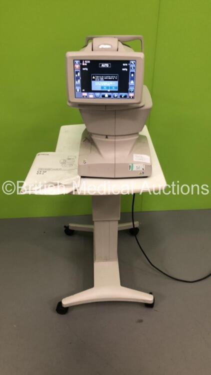 Topcon Computerized Tonometer CT-1 Software Version 2.02 with Printer Options on Topcon ATE-600 Motorized Table (Powers Up) * SN 2730426 * * Mfd 2014 * **FOR EXPORT OUT OF THE UK ONLY**