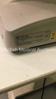 Topcon Computerized Tonometer CT-1 Software Version 3.00 with Printer Options on Motorized Table (Powers Up) * SN 2730522 * * Mfd 2015 * **FOR EXPORT OUT OF THE UK ONLY** - 8