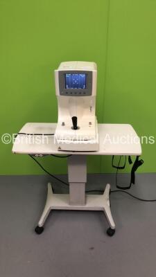 Unicos URK-700 Auto Ref/Keratometer Version 3.2 on Topcon ATE-600 Motorized Table (Powers Up) * SN K7JDC8E * * Mfd 2010 * **FOR EXPORT OUT OF THE UK ONLY**