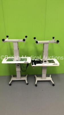 4 x Topcon ATE-600 Motorized Tables * SN 2009000760855 / 20169027313813 / 20110027309986 / 20180027316427 * **FOR EXPORT OUT OF THE UK ONLY**