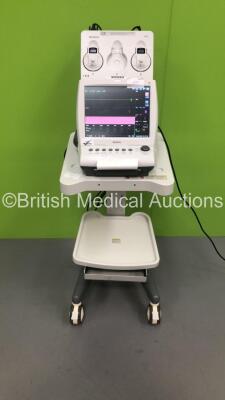Edan F9 Fetal Monitor on Stand with Eden FTS-3 Wireless Docking Station with 2 x US-T Wireless Transducers (Powers Up) ***IR133**
