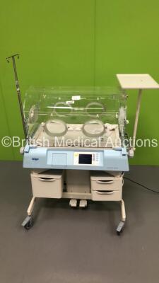 Drager Isolette 8000 Infant Incubator Software Version 4.11 (Powers Up-Missing Mattress-See Photos)