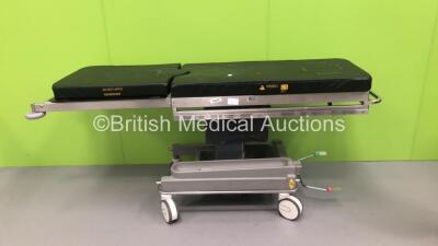 Anetic Aid QA3 Hydraulic Patient Couch with Cushions (Hydraulics Tested Working)