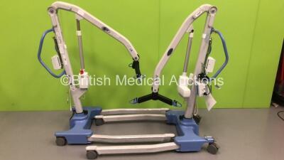 2 x Oxford Presence Electric Patient Hoists (Unable to Test Due to No Batteries)