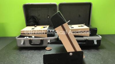 3 x Keystone View VS II Model Vision Screeners with 2 x Carry Cases *23933, 28096, 24631*