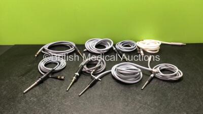 8 x Various Light Source Cables