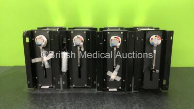 8 x Tecan Cavro C2 XLP3K HR 9+ 1/4-28 Leica Programmable OEM Syringe Pumps