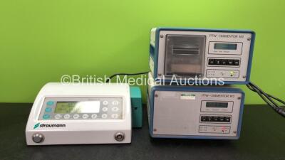 Mixed Lot Including Kavo Intrasurg 500 Drive Unit (Powers Up with Warning Message-See Photo) 2 x PTW Diamentor M2 Meters *SN 1000069, 115230, 5737P*