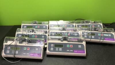 8 x Graseby 3300 PCA Pumps (All Power Up)