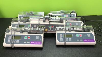 Job Lot of Pumps Including 4 x Graseby 3300 PCA Pumps and 3 x Graseby 3300 Syringe Pumps (All Power Up)