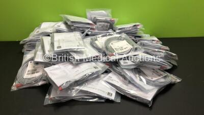 70 x Edward Lifesciences TruWave Model PX1800 Reusable Cables (All Appear Unused and in Bags)