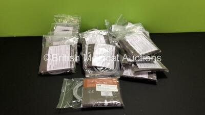 30 x Solaris Reusable and Disposable Blood Pressure Cuffs (All Appear Unused and in Bags)